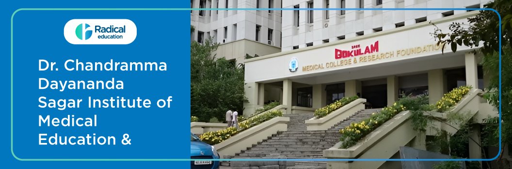 Dr. Chandramma Dayananda Sagar Institute of Medical Education & Research, Hubli, Admission 2025-2026 (UPDATED) Fees Structure, Cutoff, Admission Process