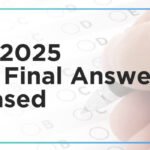 JEE Main 2025 Session 2 Final Answer Key
