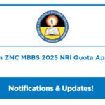Mizoram Notice: Mizoram ZMC MBBS 2025 NRI Quota Application Window Opens