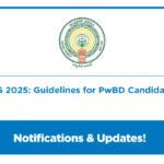 Guidelines for PwBD Candidates