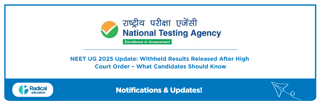 NEET UG 2025 Update: Withheld Results Released After High Court Order – What Candidates Should Know