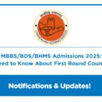 Chandigarh MBBS/BDS/BHMS Admissions 2025: Everything You Need to Know About First Round Counselling
