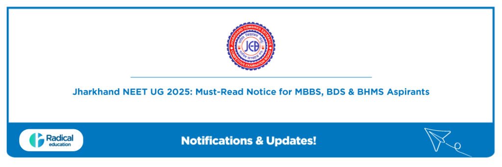 Jharkhand NEET UG 2025 Counselling Begins: Everything You Need to Know