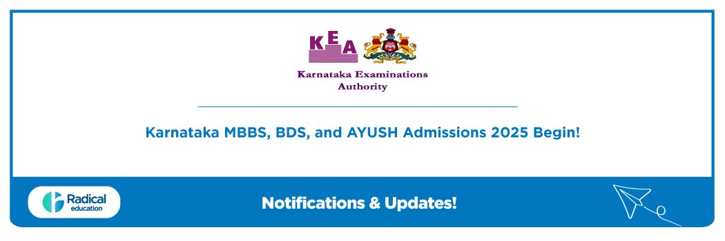 Karnataka MBBS, BDS, and AYUSH Admissions 2025 Begin!