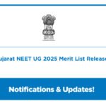 Gujarat NEET UG 2025 Merit List