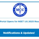 PwD Certificate Portal Opens for NEET UG 2025 Round 3 Counselling