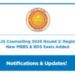Rajasthan NEET UG Counselling 2025 Round 2: Registration Extended, New MBBS & BDS Seats Added