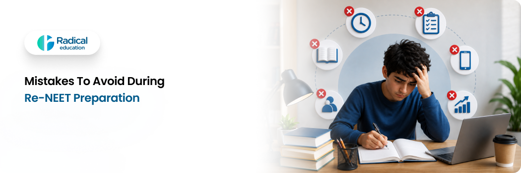 Mistakes To Avoid During Re-NEET Preparation