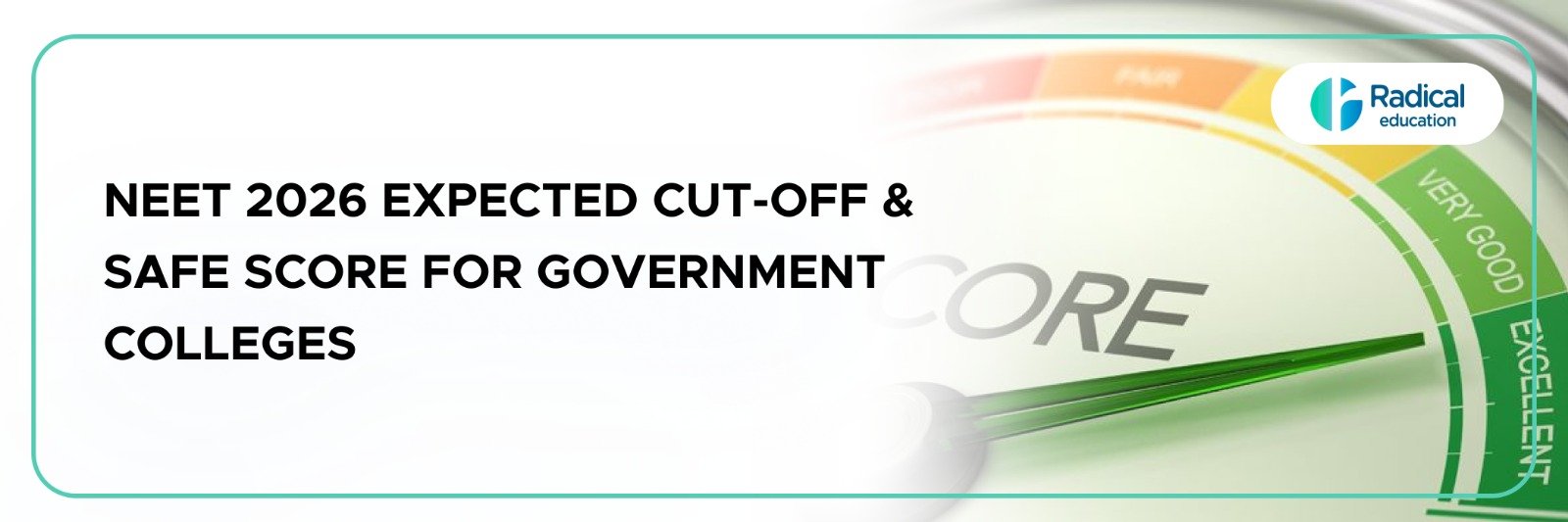 NEET 2026 Expected Cut-Off & Safe Score For Government Colleges